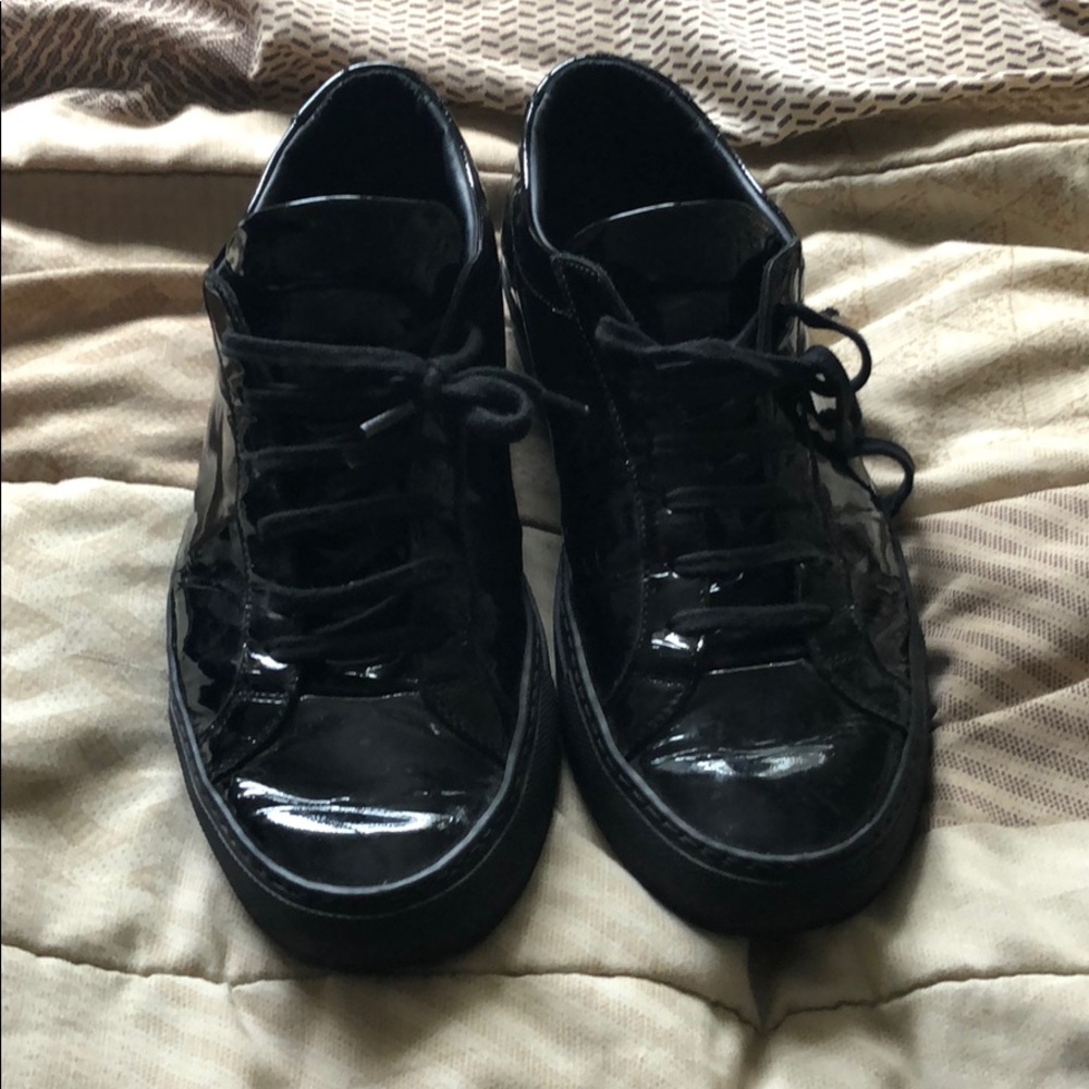 Common Projects patent leather sneakers
